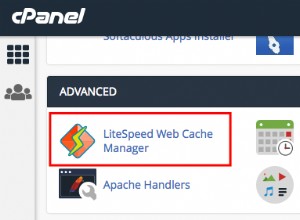 Wie verwende ich LiteSpeed ​​Web Cache Manager auf cPanel? 